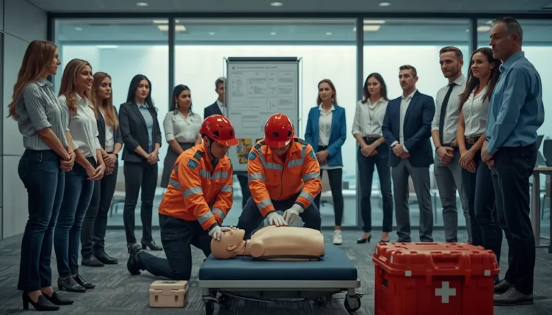 Szkolenie z pierwszej pomocy przedmedycznej dla pracowników firmy