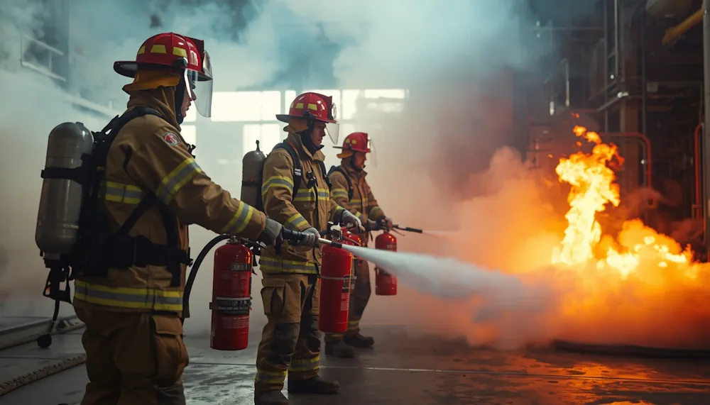 Szkolenie PPOŻ prowadzone przez firmę zewnętrzną dla pracowników w aglomeracji śląskiej
